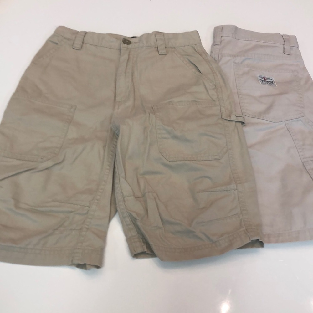 Ralph Lauren polo shorts boys sz 10 .. set of 2